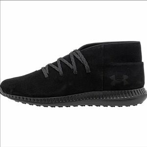 Under‎ Armor Veloce Mid Suede Black Chukka Boot 9